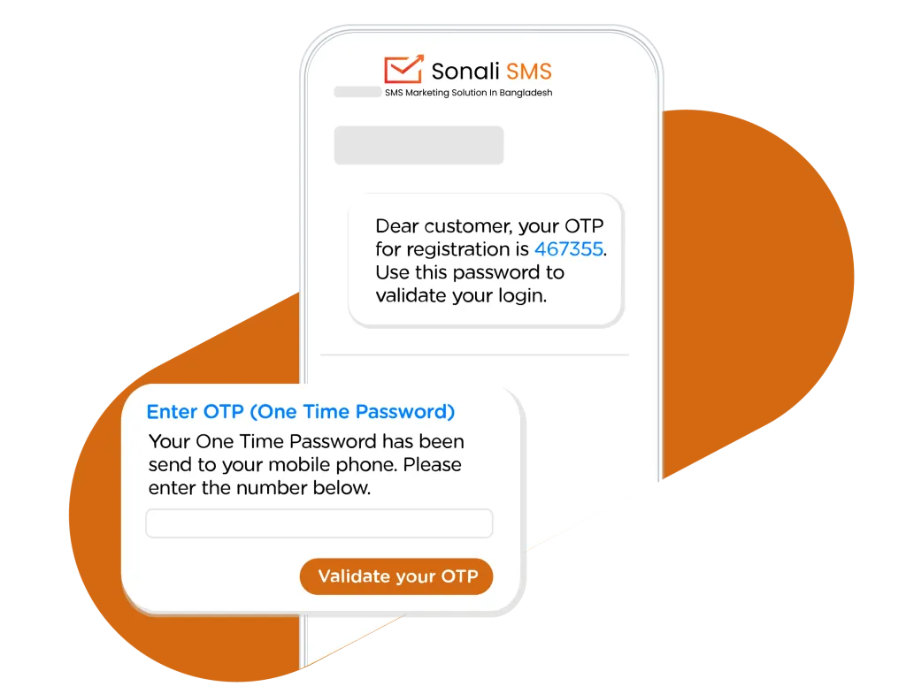 Instant SMS OTP Mobile Number Verification for 2222bet Account