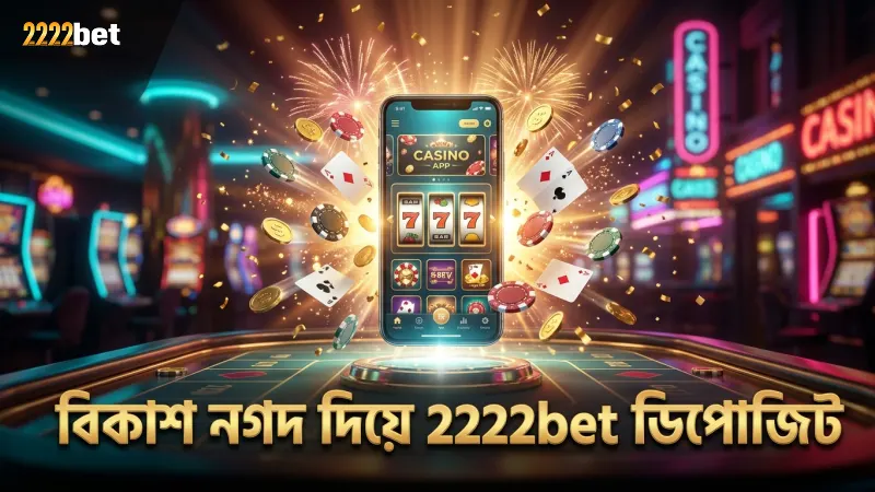 বিকাশ ও নগদ দিয়ে 2222bet ডিপোজিট করার সঠিক ধাপসমূহ