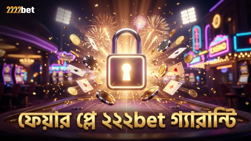 রিয়েল-টাইম ডিলিং ও ফেয়ার প্লে নিশ্চিত করে 2222bet।