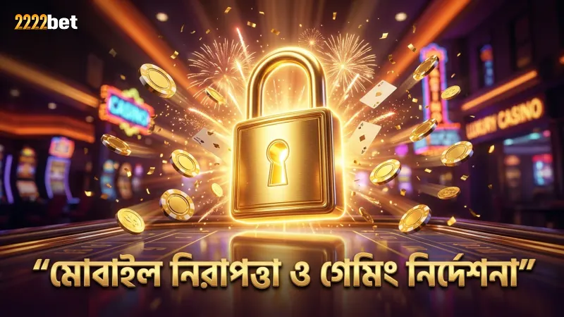 নিরাপত্তা ও দায়িত্বশীল গেমিংয়ের জন্য মোবাইল ভিত্তিক নির্দেশনা