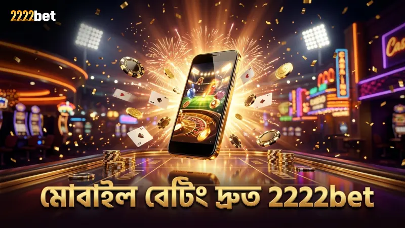 মোবাইল থেকে কাবাডি বেটিং দ্রুত শুরু করার সুবিধা 2222bet দিয়ে