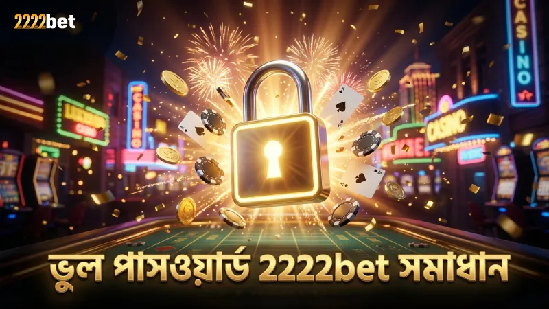 ভুল পাসওয়ার্ড ও টু-ফ্যাক্টর ত্রুটি সমাধান সহজে করুন 2222bet এ