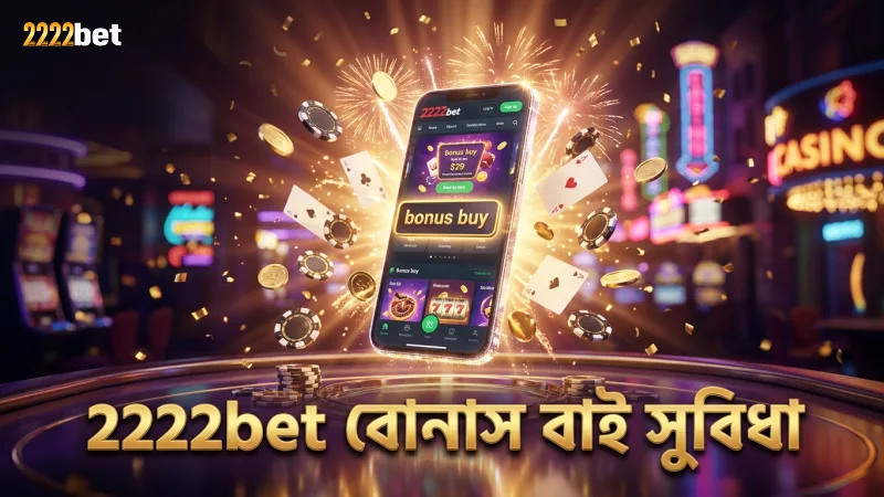 2222bet প্ল্যাটফর্মে বোনাস বাই ফিচারের দ্রুততা ও সুবিধা