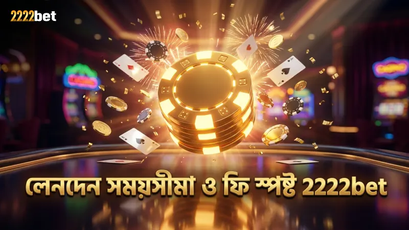 লেনদেনের সময়সীমা ও ফি সম্পর্কে স্পষ্ট তথ্য।