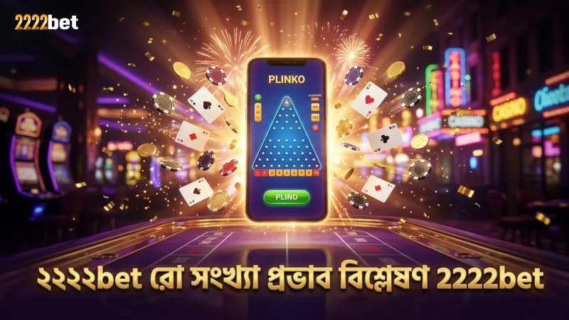 ২২২২bet এর প্লিঙ্কো গেমে রো সংখ্যা পরিবর্তনের প্রভাব
