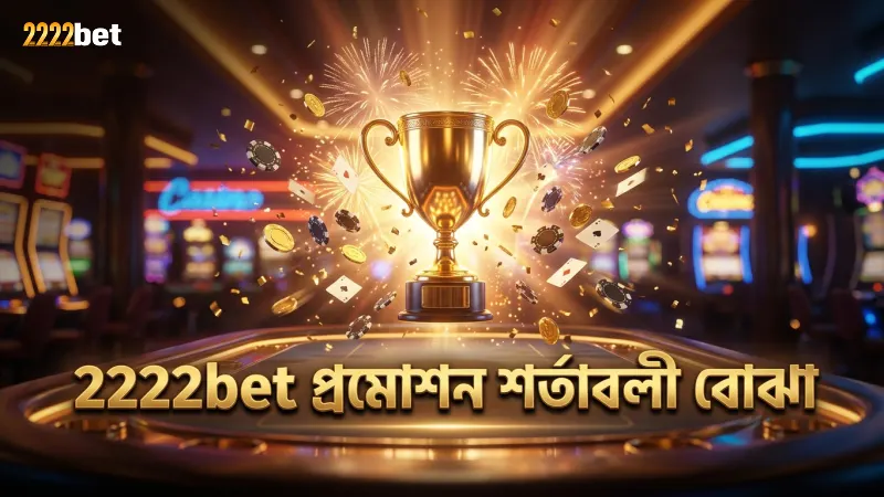2222bet প্রমোশন সুবিধাগুলো ব্যবহার করার জন্য শর্তাবলী বুঝতে হবে
