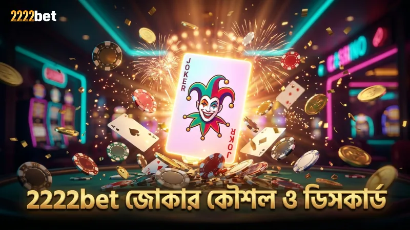 জোকার ব্যবহার ও কার্ড ডিসকার্ডিংয়ে 2222bet-এর কৌশলগত দৃষ্টিভঙ্গি