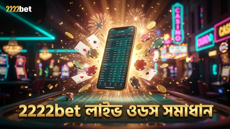 2222bet-এ লাইভ ওডস সমস্যা দ্রুত সমাধান করুন